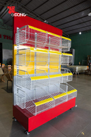 Exhibidor Rectangular Metálico Moderno con Estante Desmontable y Acabado en Barniz |   Servicio OEM Aceptado |   Fábrica OEM en Vietnam
