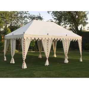 Tente Raj 20x13 Polyvalente Double Couche Extérieure Une Chambre Toile de Remplacement pour Yurt Jardin Camping & Événements Utilisation Quatre Saisons - Product Image 1