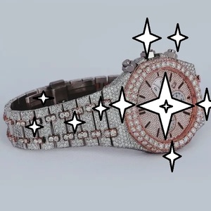 Luxury Men's Mechanical Watch Stainless Steel Round Case 42mm Analog <b>Chronograph</b> Sapphire Crystal Folding Clasp - Product Image 2