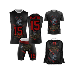 Ensemble de maillots Mashadi IMPEX personnalisés 7v7 sublimés, 15 pièces, respirants, anti-transpiration, anti-bactériens, unisexe, vêtements de sport, sac à dos - Product Image 1