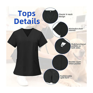 เสื้อกาวน์แพทย์แบบคลาสสิกสีขาว ผ้าฝ้าย ยูนิเซ็กซ์ สำหรับบุคลากรทางการแพทย์และพยาบาล พร้อมคุณสมบัติตรวจจับเข็มและเย็บต่อผ้าแบบไร้รอยต่อ - Product Image 2