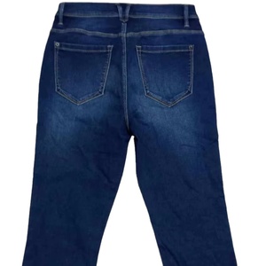 Long Mid High Waist Sweet <b>Summer</b> Washed Breathable Denim Straight Style Jean <b>Pants</b> for <b>Women</b> Casual Wear - Product Image 5