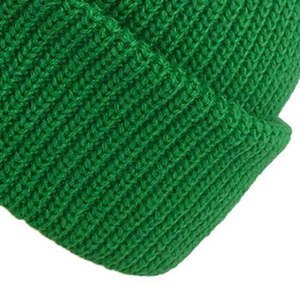 Gorro de Punto Acrílico Verde Brillante, Gorro de Invierno Unisex, Cálido, Ajustable, para Hombre y Mujer - Product Image 5