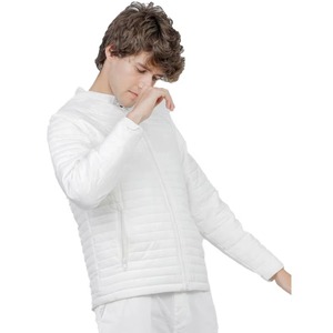 OEM Custom Reversible Lightweight Sleeveless Puffer <b>Jacket</b> for Men Autumn Casual Breathable Embroidery Bubble <b>Padding</b> Custom - Product Image 3