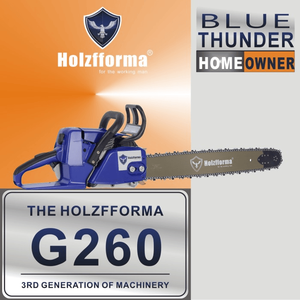 FarmerTec 50.2cc blu tuono G260 benzina motosega di alta qualità testa di potenza barra guida per MS260 026 MS240 024 Parts - Product Image 2