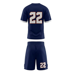 Conjunto de Pantalones Cortos y Camiseta de Lacrosse Deportivos al Por Mayor al Mejor Precio, Impresos, Transpirables, para Adultos, Nueva Llegada, Uniformes Personalizados 100% Poliéster - Product Image 3