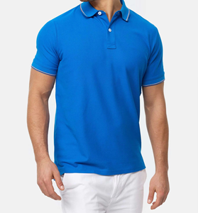 Polo décontracté à manches courtes pour homme – Style urbain, prix de gros, design personnalisé, logo sur mesure, respirant, durable, idéal pour l'été et le quotidien - Product Image 3