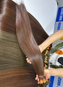 <b>Sale</b> off Cheap 100% Human <b>Hair</b> <b>Extension</b> Raw Vietnamese <b>Hair</b> Bundle, Unprocessed Virgin <b>Hair</b> Bundle Straight Brown Color - Product Image 2