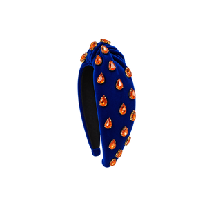 Serre-têtes tendance faits main personnalisés avec strass et perles nouées pour femmes, accessoires de mode pour cheveux, perles artisanales sur mesure - Product Image 4