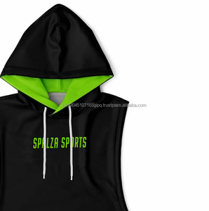 Summer Bodybuilding <b>Men</b> Tanktop with hood Tank Top Gym Apparel <b>Training</b> Muscle Tank Top For <b>Men</b> Fitness <b>Vest</b> <b>men</b> hoodie tank top - Product Image 3