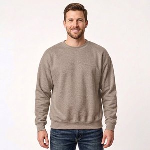 Fabricante de Sudaderas con Cuello Alto para Hombre, Venta al por Mayor de Ropa Casual Moderna de Algodón y Felpa, Proveedor de Ropa de Fábrica - Product Image 2