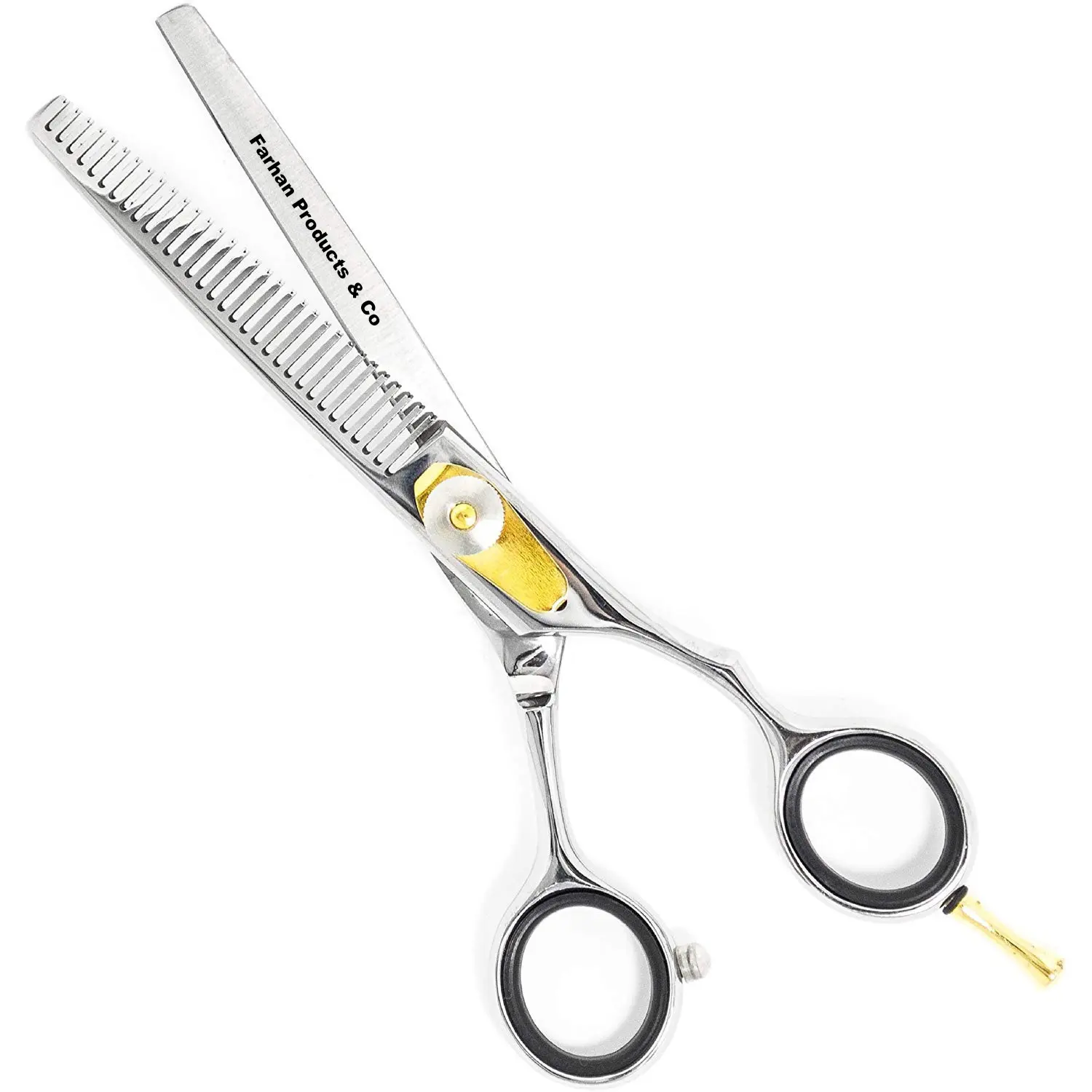 professional barber hairdressing hairstyling hair thinning scissors cutting shears barber and thinning scissor set