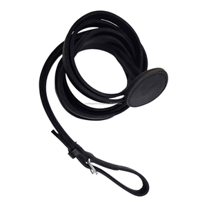 Cuerda de Piel Premium Resistente para Caballos con Hebilla de Acero Inoxidable, Diseño Ecológico, para Uso en Establos y Exteriores, Cuerda de Entrenamiento para Caballos - Product Image 5