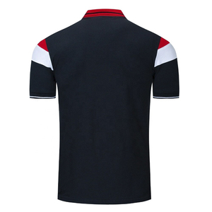 T-shirt de sport pour homme en maille unie, respirant et à séchage rapide, à manches courtes, pour le tennis, le baseball, la remise en forme, en polyester/coton - Product Image 3