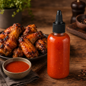 Bouteille de sauce en plastique PET transparent de 120 ml (4 oz) avec bouchon à visser noir, marque Pavico, forme cylindrique, pour condiments et aliments, vente en gros - Product Image 5