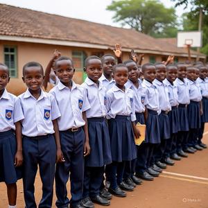Uniforme Escolar de Alta Calidad, Camisa Blanca de Manga Corta Unisex para Niños, Tallas Personalizadas, Poliéster/Algodón, 5-7 Días - Product Image 3