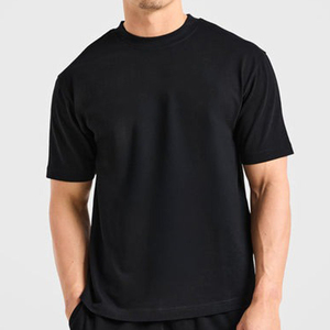 Camiseta de Manga Corta para Hombre, 100% Algodón, Cuello de Punto en Contraste Personalizado, Diseño Urbano de Alta Calidad, Verano - Product Image 2