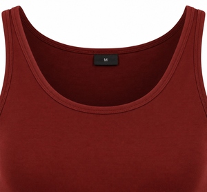 <b>Knitted</b> <b>Tank</b> <b>Top</b> Casual Solid Color Breathable Sleeveless <b>Top</b> Premium Quality Women Solid Color <b>Knitted</b> Scoop Neck <b>Tank</b> <b>Top</b> - Product Image 3