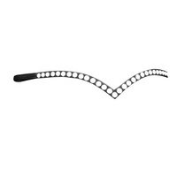 Frontières de tête en cuir de qualité supérieure pour chevaux, personnalisables en couleur et logo, pour usage équestre