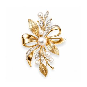 Pin de solapa de latón personalizado con logotipo de flor de lujo y esmalte para damas - Product Image 3