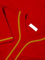Maillot de baseball personnalisé sublimé - Manches courtes, imprimé par transfert thermique, 100% polyester, nom de l'équipe, logo, adulte, unisexe, séchage rapide