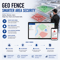 Solution de visioconférence de sécurité Easytalk, caméra corporelle 2K avec écran 2,3 pouces, WiFi, SOS, GPS, géofencing, console d'expédition Android pour patrouille de sécurité