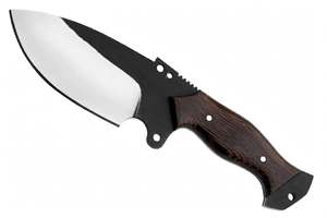 Herramienta Utilitaria para Exteriores de Acero al Carbono Forjado a Mano de Alta Resistencia con Escala de Madera de Palisandro Oscuro - Product Image 3