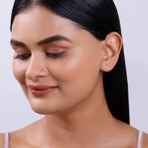 Pendientes de Diamantes con Diseño Personalizado de Alta Calidad en Oferta, Joyería de Acero Inoxidable de Lujo Estilo Hip Hop para Mujer, para Fiestas - Product Image 6