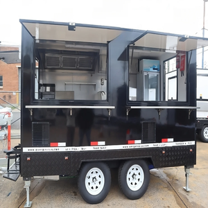 Custom Size Large Fast Food <b>Concession</b> Carts Tacos <b>Trailer</b> Mobile Kitchen Restaurant Food Van Food Truck With Fully Equipped - Product Image 4