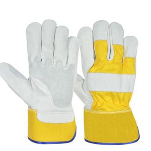 El agarre resistente de alta calidad usa guantes de cuero antideslizantes Protección de agarre Diseño cómodo Color personalizado para la construcción - Product Image 4