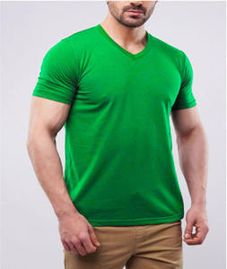 เสื้อยืดคอกลมแขนสั้นผู้ชาย ผ้าโพลีเอสเตอร์/คอตตอน ระบายอากาศได้ดี เป็นมิตรกับสิ่งแวดล้อม พิมพ์โลโก้ได้ตามต้องการ ดีไซน์เรียบง่าย น้ำหนัก 220 กรัม ทรงปกติ - Product Image 2