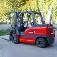 Chariot élévateur électrique compact à batterie lithium 1,5T 2T 3T 4T à prix abordable pour entrepôt