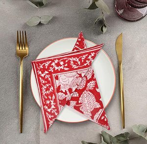 Serviettes jetables 100 % coton tissé, écologiques, séchage rapide, pour cuisine et table à manger, faites à la main, tailles et couleurs personnalisées, pour mariage, en gros - Product Image 5