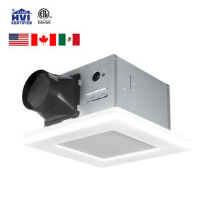 Ventilador de Techo Tubular de 10 Pulgadas con Motor AC y Luz Regulable de 5 CCT, Certificado ETL y <span class=keywords><strong>HIV</strong></span> para Baño - Product Image 1