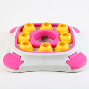 Jouet Puzzle Carré Interactif en Plastique pour Alimentation Lente et Entraînement d'Exercice pour Animaux de Compagnie - Product Image 2