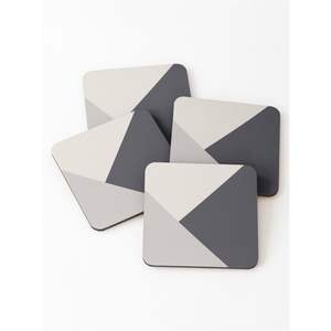 Posavasos de Arte Moderno Personalizados al por Mayor - Posavasos Ecológicos Antiarañazos de MDF - Posavasos con Patrones Geométricos al por Mayor - Product Image 2