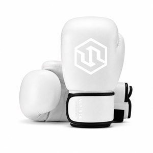 Guantes de Boxeo Profesionales de Cuero Vacuno para Entrenamiento con Saco de Boxeo, Sparring de MMA, Muay Thai, Kickboxing y Boxeo Fitness - Product Image 1