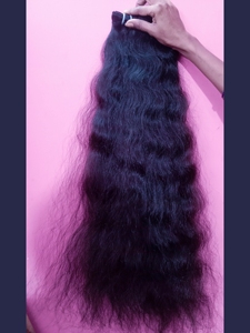 Extensiones de cabello recogido a mano con sensación suave de cabello Remy indio virgen ondulado Suelto - Product Image 1