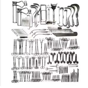 Juego de 197 Piezas de Instrumentos Quirúrgicos Manuales de Acero Inoxidable para Laparotomía, Certificado CE, Herramientas Quirúrgicas Premium para Hospitales - Product Image 1