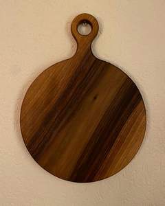 Tabla de cortar de madera totalmente natural para la preparación de alimentos en la cocina, superficie de corte de madera dura, gruesa y duradera para la cocina diaria - Product Image 2