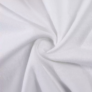 T-shirt personnalisé de haute qualité en coton et polyester, col rond, manches courtes, respirant, coupe ajustée, pour hommes, en noir et blanc - Product Image 3