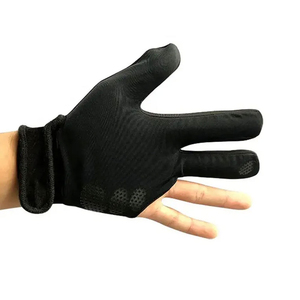 High <b>Snooker</b> Gloves Customized Logo 3 Fingers <b>Billiard</b> Gloves Non-Slip Windproof Breathable Waterproof Sports Gloves - Product Image 3