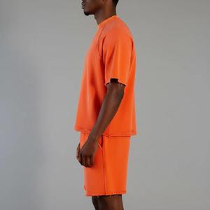 Ensemble de vêtements de sport pour homme, été, fin, séchage rapide, imprimé, avec haut à manches courtes et short de sport - Product Image 6