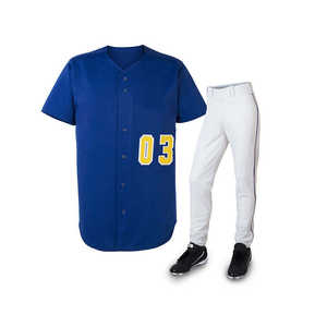 Uniforme Deportivo Personalizado para Equipo de Béisbol y Sóftbol, Corte Ajustado, Transpirable, de Secado Rápido, Antibacterial, Anti-UV, Estampado, Tallas Grandes - Product Image 6