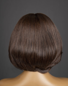 Closure Frontal <b>Bob</b> <b>Wig</b> 100% Virgin Remy Human Hair Extension Straight Transparent for Lace 180% Density - Product Image 5