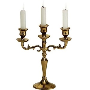 Vintage Style <b>Silver</b> Plated Candelabra 3-Light Candle Stand Ornate Decorative Metal Candelabrum for Event Rental & Party Decor - Product Image 6