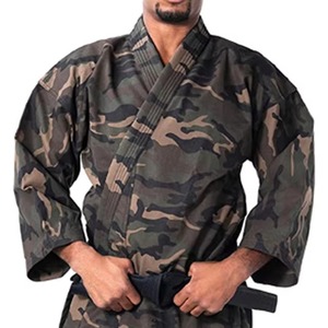 Best Quality Custom Made Spandex/Polyester Stretch Martial Arts Uniform Sets-OEM Karate Judo Jujitsu BJJ Sambo Suit - Product Image 5