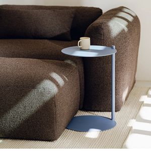 โต๊ะข้างโซฟาโลหะทรงกลมหลากสีสันทันสมัยสำหรับห้องนั่งเล่น ห้องนอน บ้าน และเฟอร์นิเจอร์โรงแรม - Product Image 2