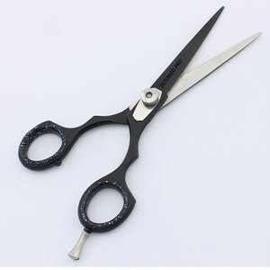 กรรไกรตัดผมมืออาชีพสีดำขนาด 6 นิ้ว พร้อมสกรูปรับระดับได้ - Product Image 2