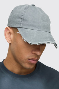 Gorra de Béisbol Unisex con Diseño Desgarrado, Logotipo Personalizado, Visera Curva y Correa Ajustable, 6 Paneles, Calidad Premium, Transpirable - Product Image 4
